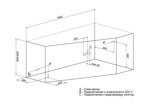 Акриловая ванна Aquanet Brize 160x90 R