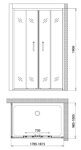 Душевой уголок Gemy Victoria S30192D-A100