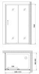 Душевой уголок Gemy Victoria S30191E-A90