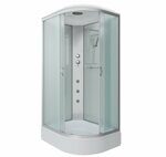 Душевая кабина Niagara NG-33094-14LG (1000х900х2150) средний поддон (26см) стекло МАТОВОЕ 4 места