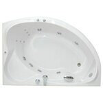 Ванна Aquanet Jamaica 160x100 L,R с гидромассажем