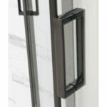Душевая кабина Frank F409/2 Black высокий поддон