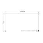Душевой уголок Aquanet Delta NPE1131 120x80, прозрачное стекло