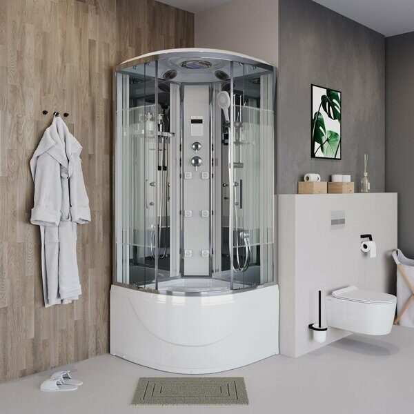 Душевая кабина Niagara Ultra NG-709-01 (1000х1000х2200) высокий поддон(48см) 4 места