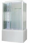 Душевая кабина Niagara NG-307-01L (1200х800х2200) высокий поддон(50см) стекло МОЗАИКА 4 места