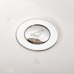 Душевая кабина Dto EM4590 LED с гидромассажем