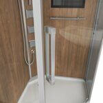 Душевая кабина Niagara NG-7717WD (1000x1000х2150) низкий поддон стенки ДЕРЕВЯННЫЕ 6 места